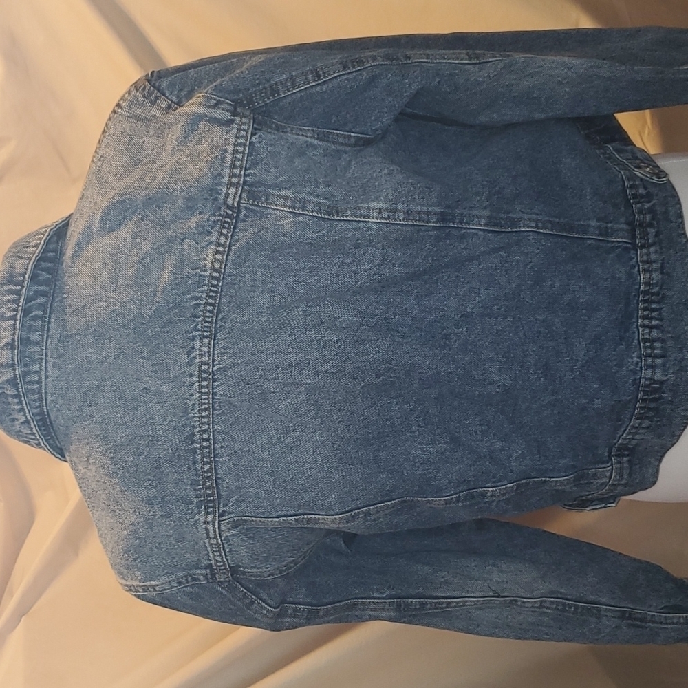 Highway Jean Jacket SZ LG - Picture 4 of 7